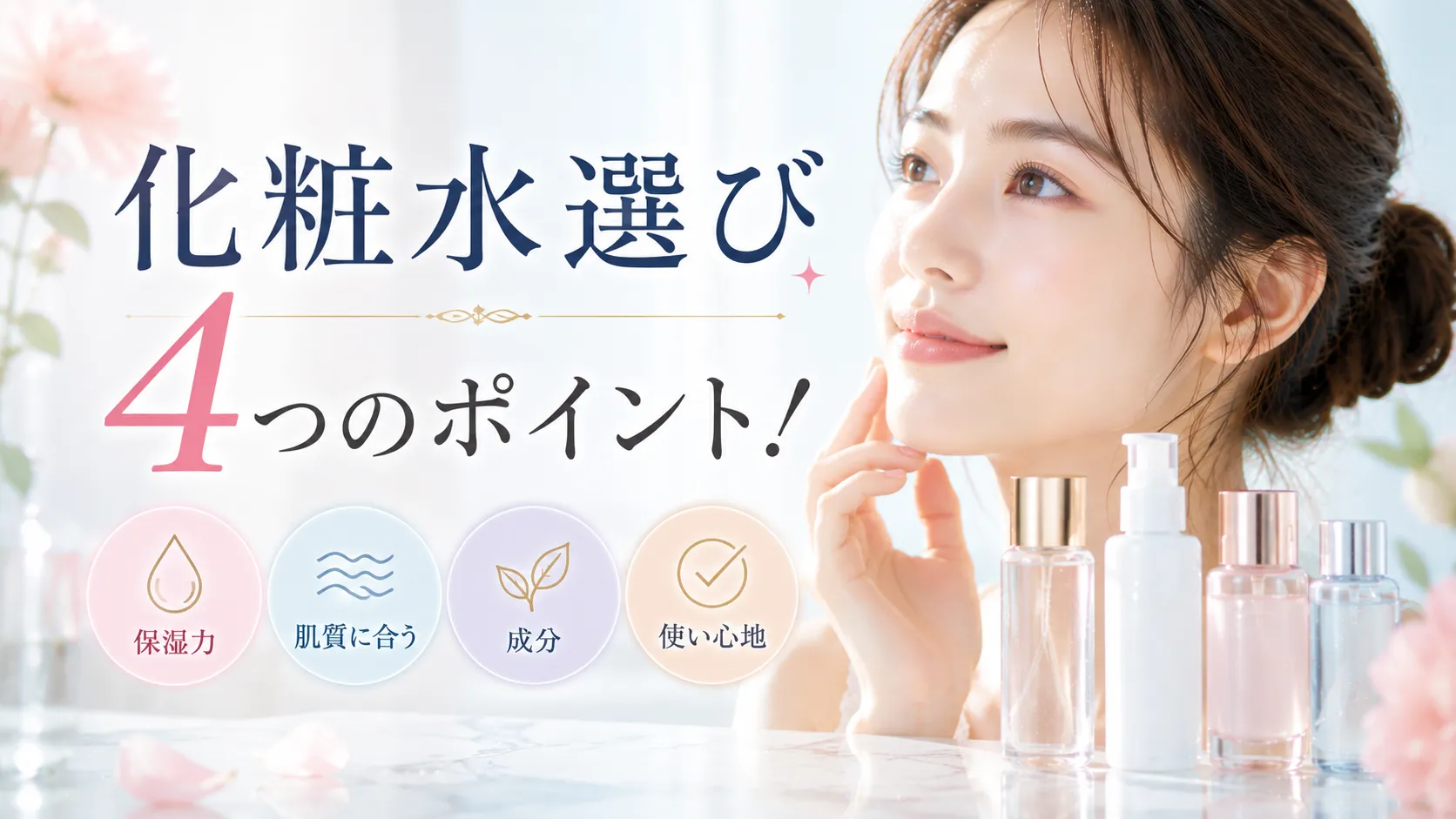 化粧水　選び方
